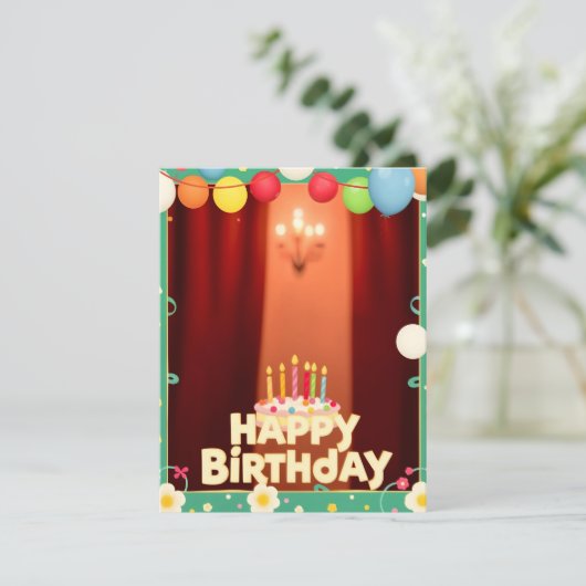 Flat Card (Staand voorkant)