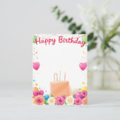 Flat Card (Staand voorkant)