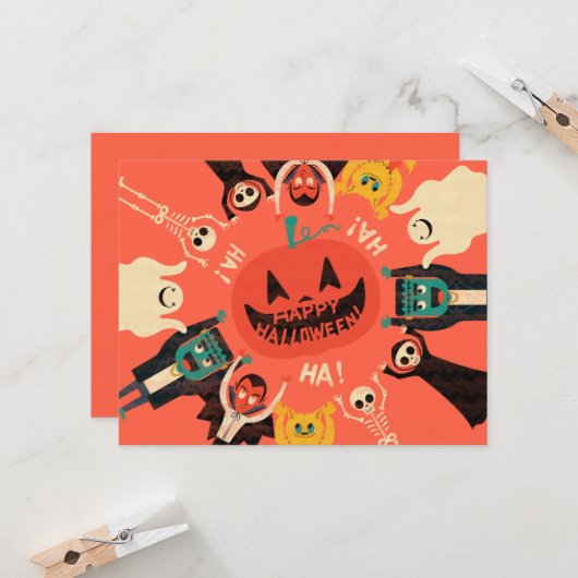 Flat Card (Voorkant / Achterkant in situ)