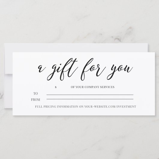 Flat Card (Achterkant)