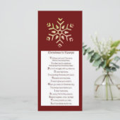 Flat Card (Staand voorkant)