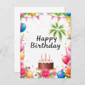 Flat Card (Voorkant / Achterkant)