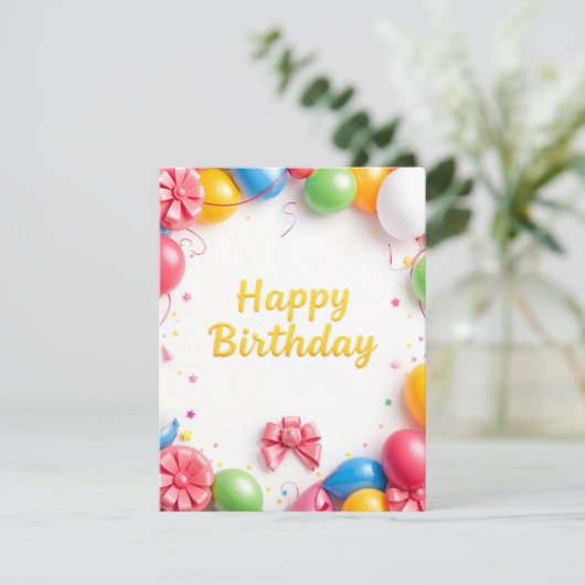 Flat Card (Staand voorkant)