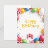 Flat Card (Voorkant / Achterkant)