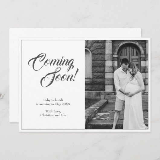 Flat Card (Voorkant / Achterkant)