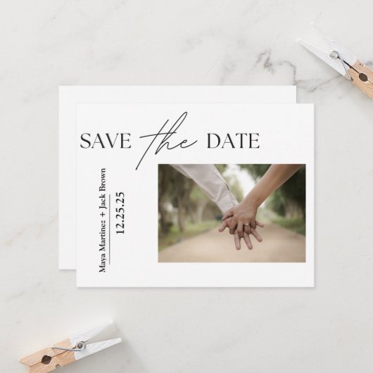 Flat Card (Voorkant / Achterkant in situ)