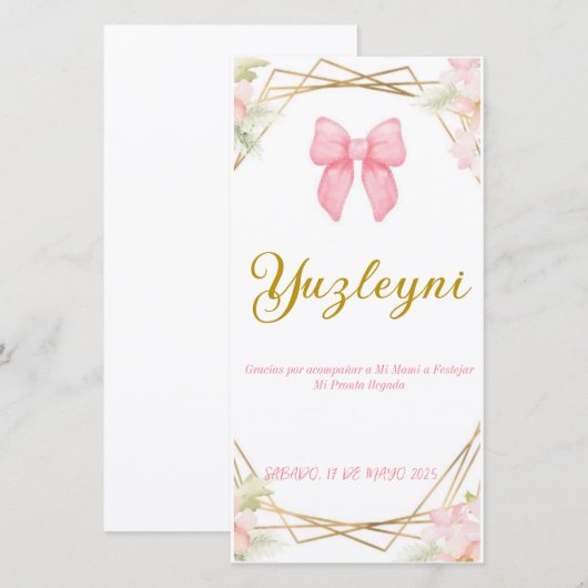 Flat Card (Voorkant / Achterkant)