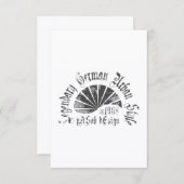 Flat Card 3.5" x 5" (Voorkant / Achterkant)