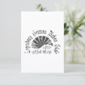 Flat Card 3.5" x 5" (Staand voorkant)