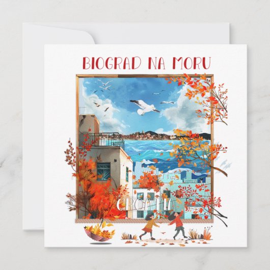 Flat Card - Biograd na Moru 2 (Voorkant)