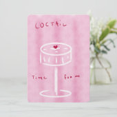 Flat Card cocktail (Staand voorkant)