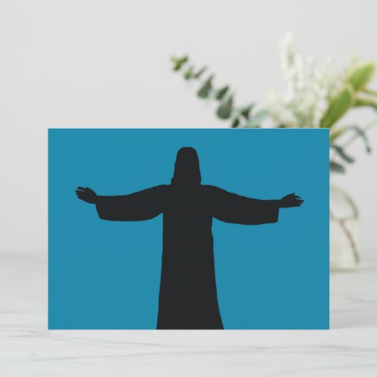 Flat Card  jesus christ  (Staand voorkant)