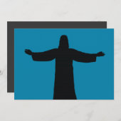 Flat Card  jesus christ  (Voorkant / Achterkant)