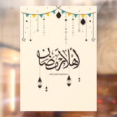 Flat Card Raamsticker (Vel 2)