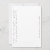 Flat Card Sunset Horse van Sherry Jarvis Bedankkaart (Achterkant)