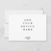 Flat Cards Printing Kaart (Voorkant)