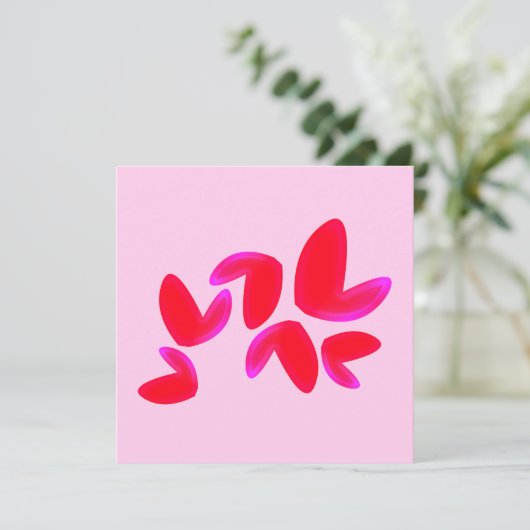 Flat Cards with Hearts (Staand voorkant)