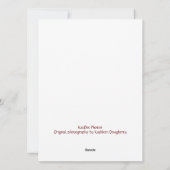 Flat Cavalier King Charles Puppy Christmas-Kaart Feestdagenkaart (Achterkant)