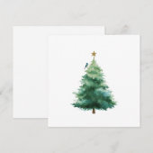 Flat Christmas Card Feestdagenkaart (Voorkant / Achterkant)