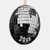 Flat Cirkel Ronde Disco Ball Persoonlijke keepomwi Keramisch Ornament (Rechts)