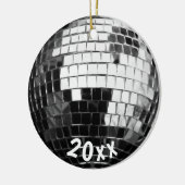 Flat Cirkel Ronde Disco Ball Persoonlijke keepomwi Keramisch Ornament (Links)