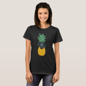 Flat Coated Retriever Ananas Hond T-shirt (Voorkant volledig)