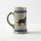 Flat-Coated Retriever Bierpul (Links)
