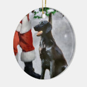 Flat-Coated Retriever Christmas Gifts Ornament (Links)