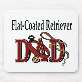 Flat Coated Retriever Dad Gifts Muismat