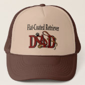 Flat Coated Retriever Dad Gifts Trucker Pet (Voorkant)