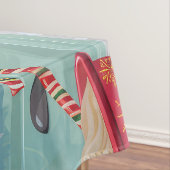 Flat-Coated Retriever Holiday Baking: Kerstmis Tafelkleed (Voorbeeld)