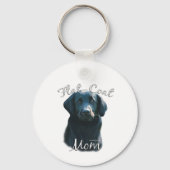 Flat Coated Retriever Ma 2 Sleutelhanger (Achterkant)