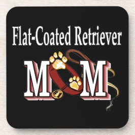 Flat-Coated Retriever mam Gifts Drankjes Onderzetter