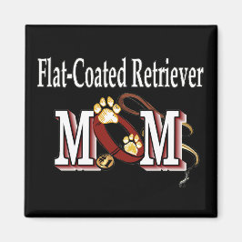 Flat-Coated Retriever mam Gifts Magneet