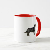 Flat-Coated Retriever Mok (Voorkant rechts)