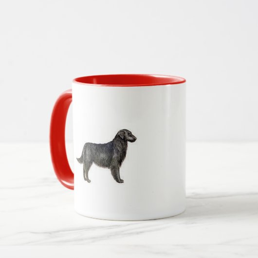 Flat-Coated Retriever Mok (Voorkant links)