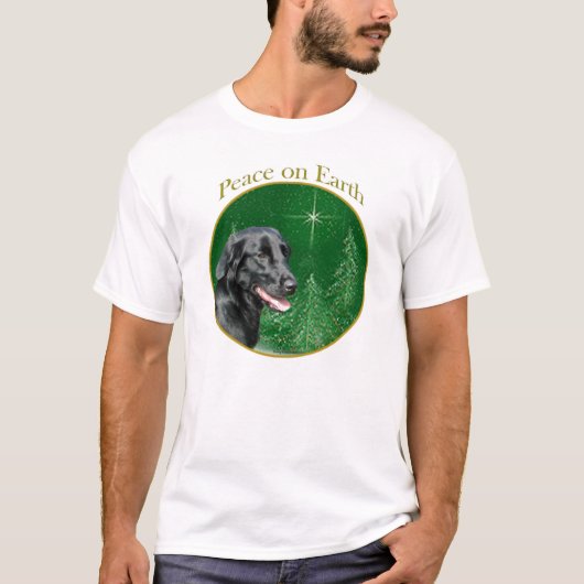 Flat-Coated Retriever Peace T-shirt (Voorkant)