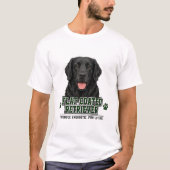 🐾 Flat-Coated Retriever 🐾 T-shirt (Voorkant)