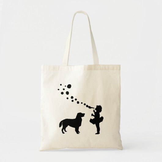 Flat-Coated Retriever Tote Bag (Voorkant)