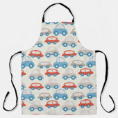 Flat Cute Cars Schort (Voorkant)