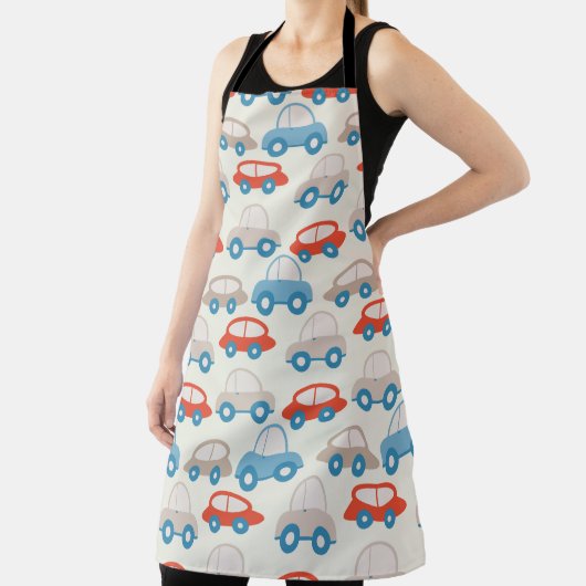 Flat Cute Cars Schort (Insitu)