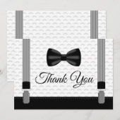 Flat Dank je stropdas Kaarten Kleine man (Voorkant / Achterkant)