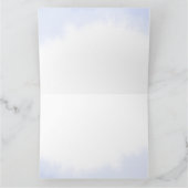 Flat dank u kaart Baby shower (Binnen)