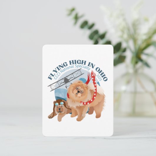 FLAT DANK U VOOR UW PLEDGE KAART (Staand voorkant)