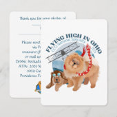 FLAT DANK U VOOR UW PLEDGE KAART (Voorkant / Achterkant)