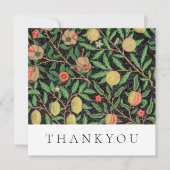 FLAT DANKJE KAART : WILLIAM MORRIS : POMEGRANATEN (Voorkant)