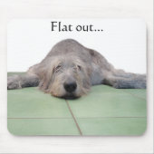 Flat Dog mousepad... Muismat (Voorkant)