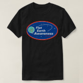 Flat Earth Awareness Classic Classic TShirt (Design voorkant)