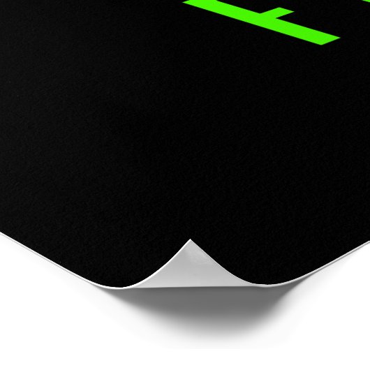 Flat Earth Big Poster (Hoek)