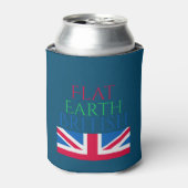 Flat Earth Britse Koelbox Blikjeskoeler (Blikje Voorkant)